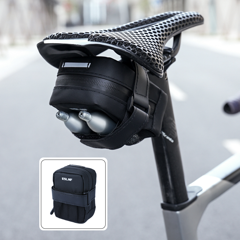ESLNF Bike Saddle Bag Rainproo - Mountain Biking Waist Pack recension och pris