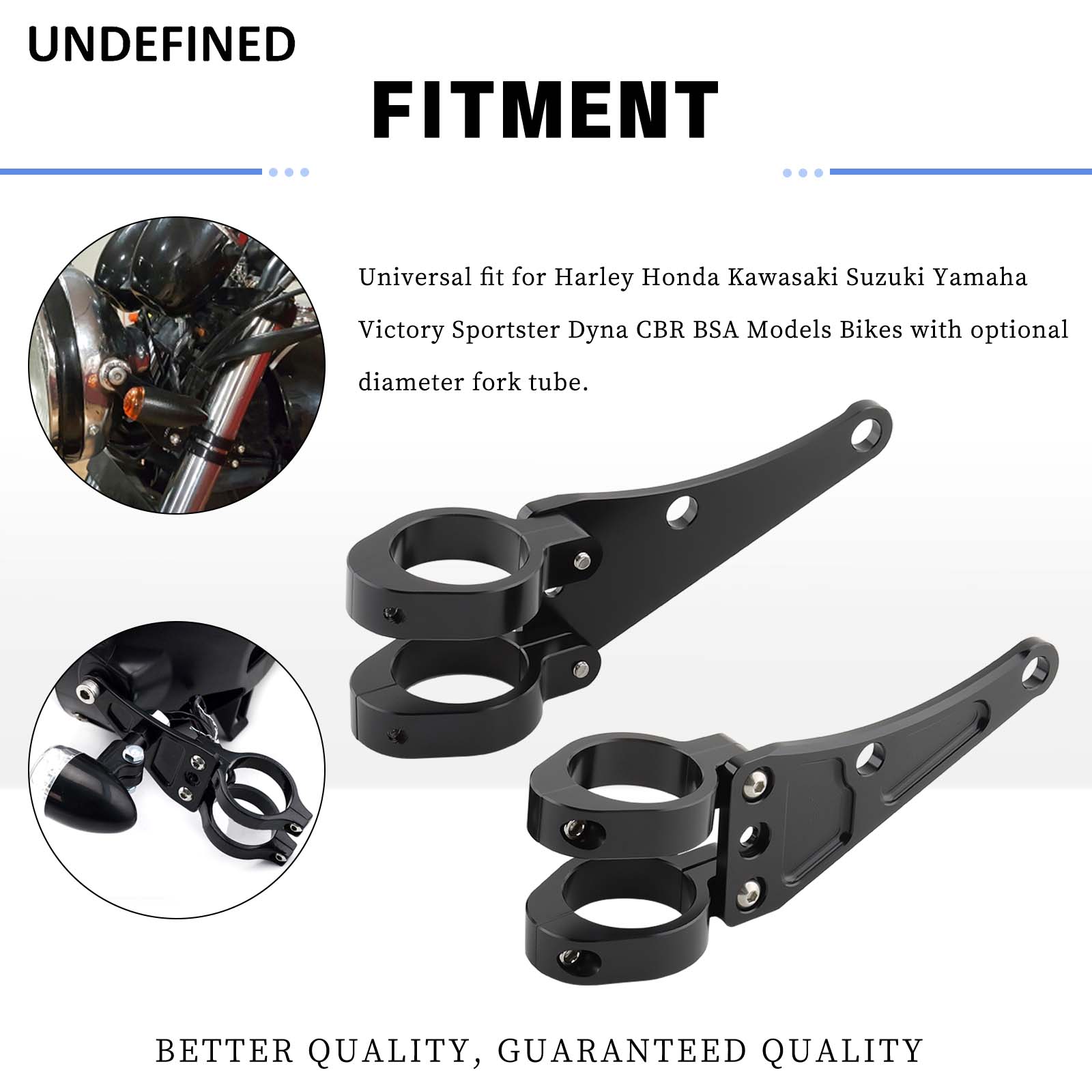 33mm-58mm Headlight Bracket Mo - Mountain Biking Extreme recension och pris