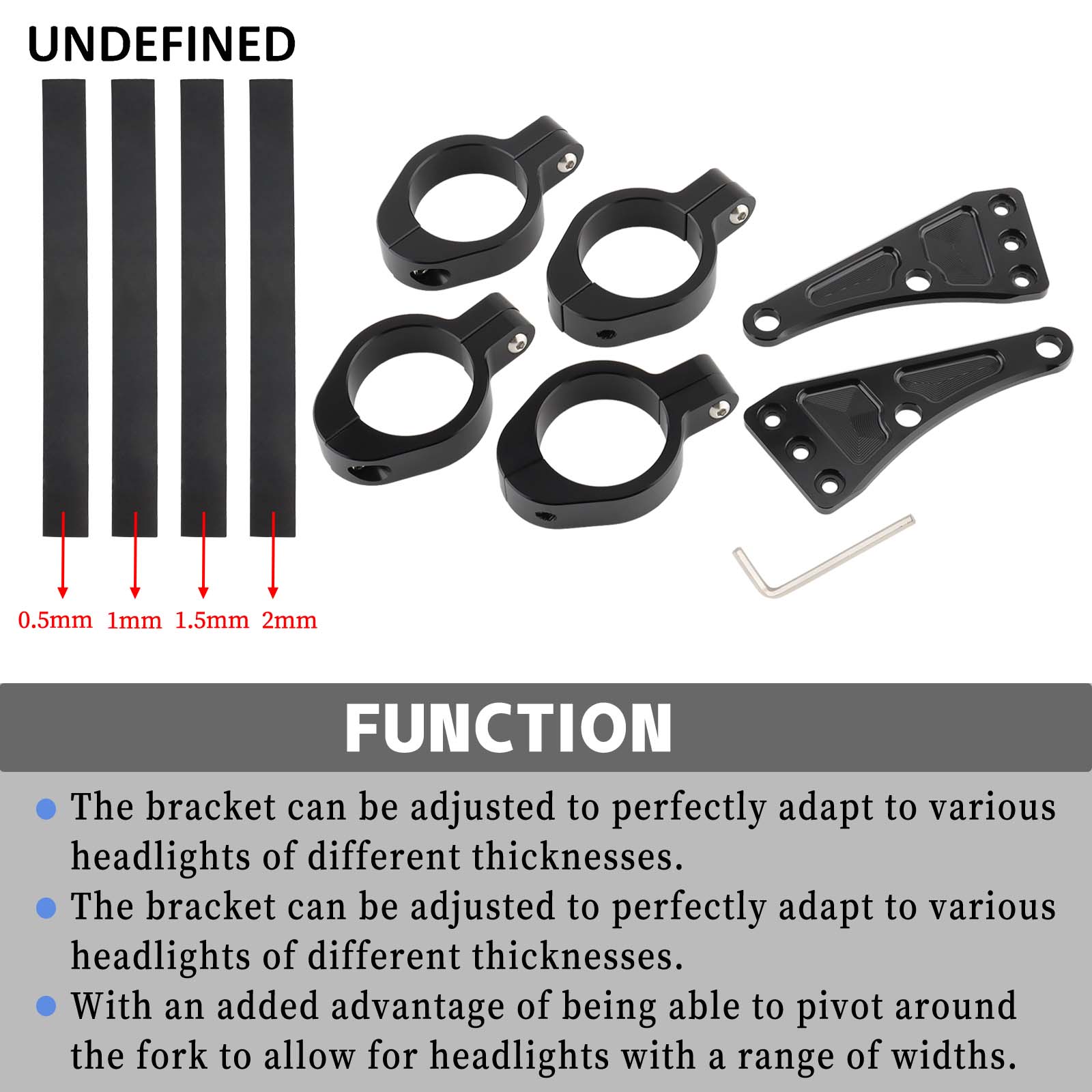 33mm-58mm Headlight Bracket Mo - Mountain Biking Extreme recension och pris