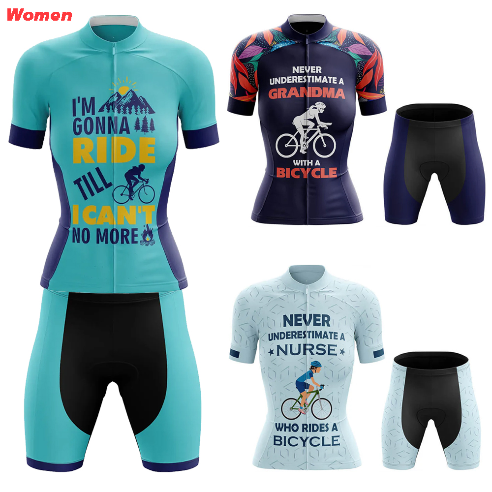 New Grandma Polyester Cycling  - Mountain Biking Outfits Women recension och pris