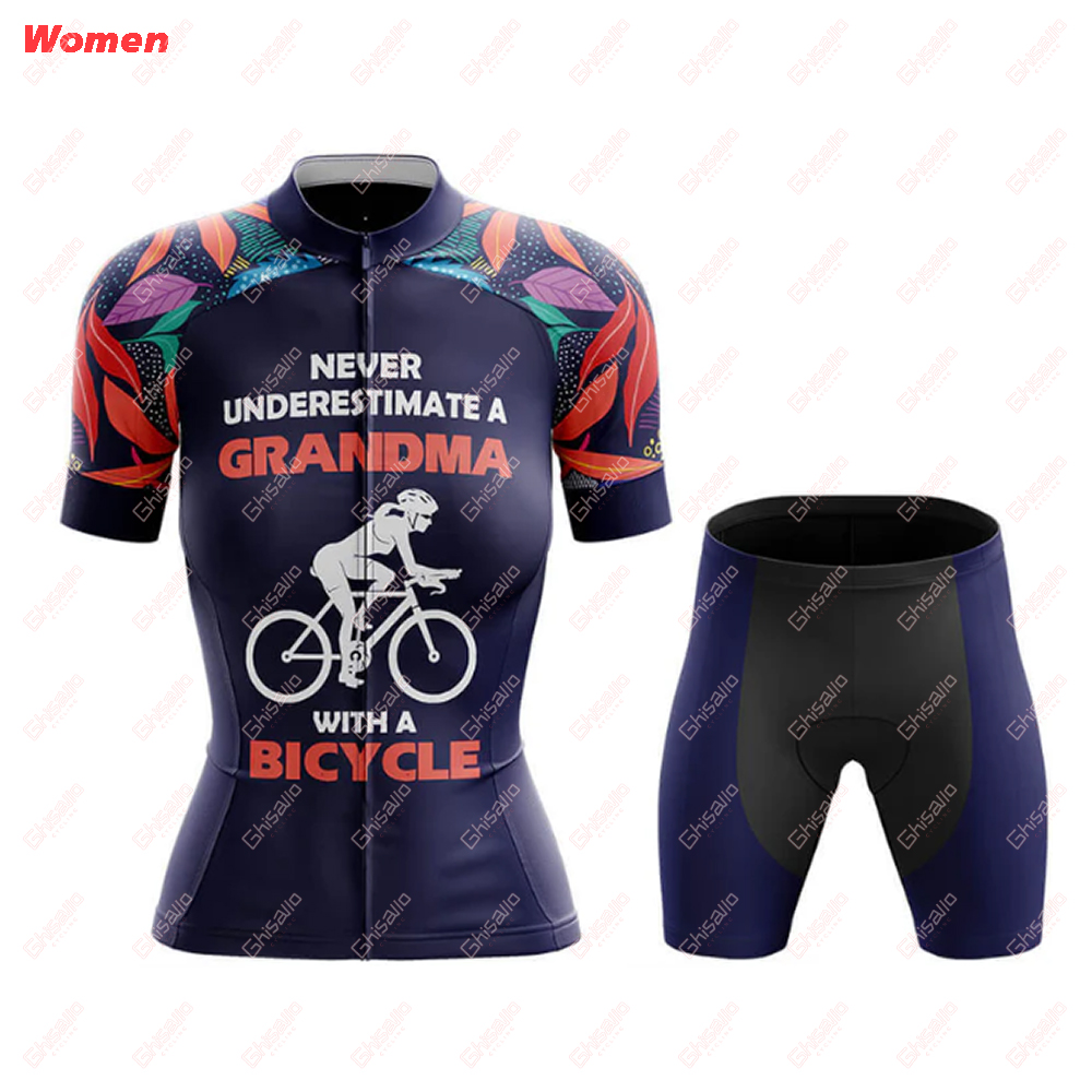 New Grandma Polyester Cycling  - Mountain Biking Outfits Women recension och pris