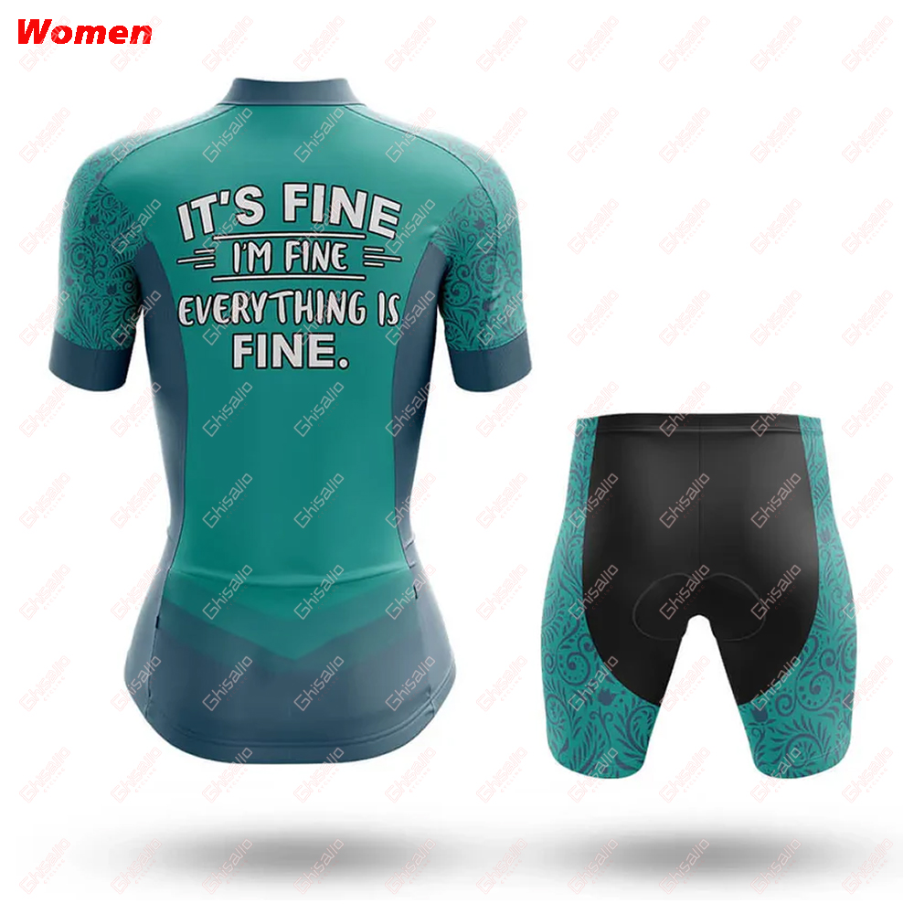 I'm Fine Polyester Cycling Clo - Mountain Biking Outfits Women recension och pris