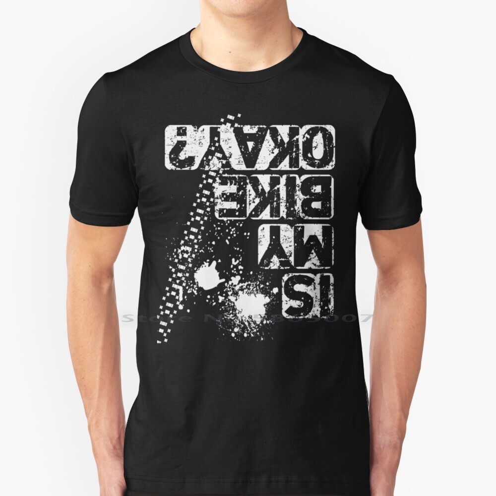 Is My Bike Ok ?-White Design T - Mountain Biking Shirts recension och pris
