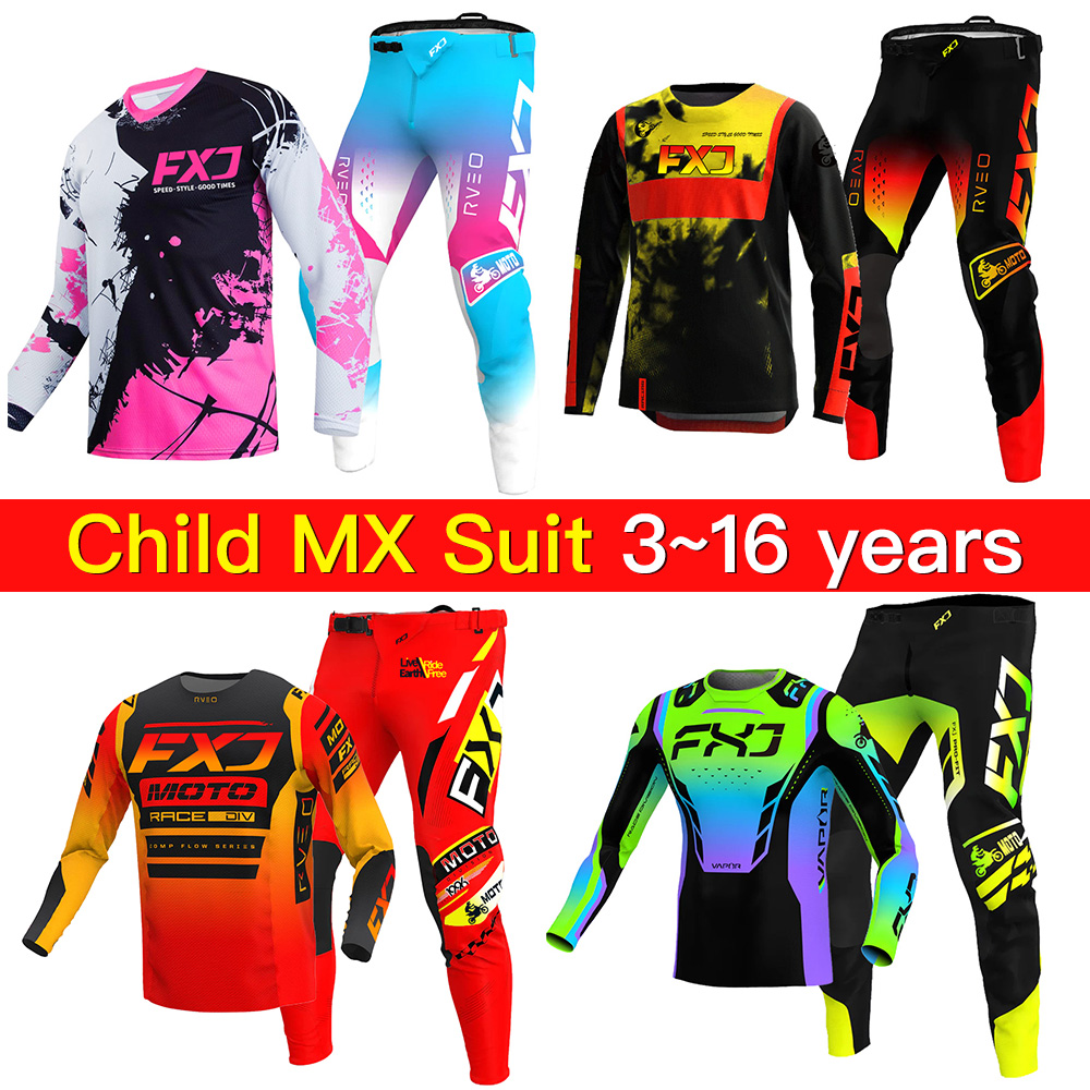 Motocross Gear Set for Kids 20 - Mountain Biking Games recension och pris