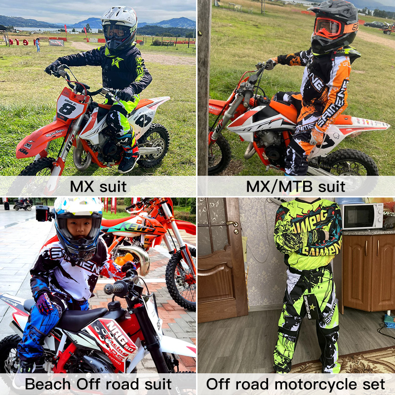 Motocross Gear Set for Kids 20 - Mountain Biking Games recension och pris