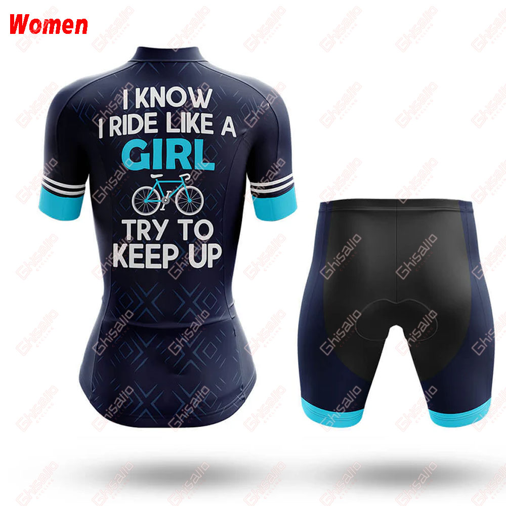 Like A Girl Polyester Cycling  - Mountain Biking Outfits Women recension och pris