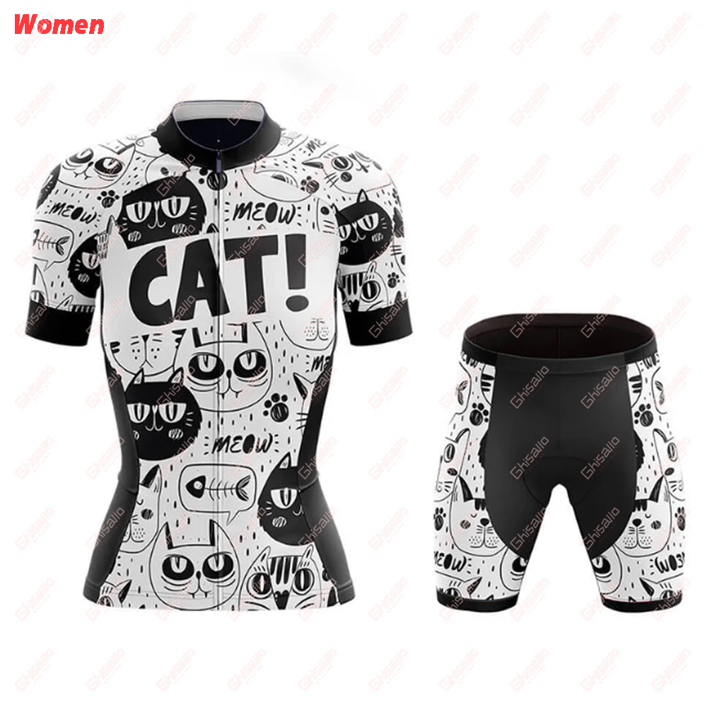Cat Sleeveless Polyester Cycli - Mountain Biking Outfits Women recension och pris