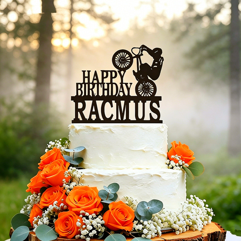 Custom Bicycle Birthday Cake T - Mountain Biking Events recension och pris