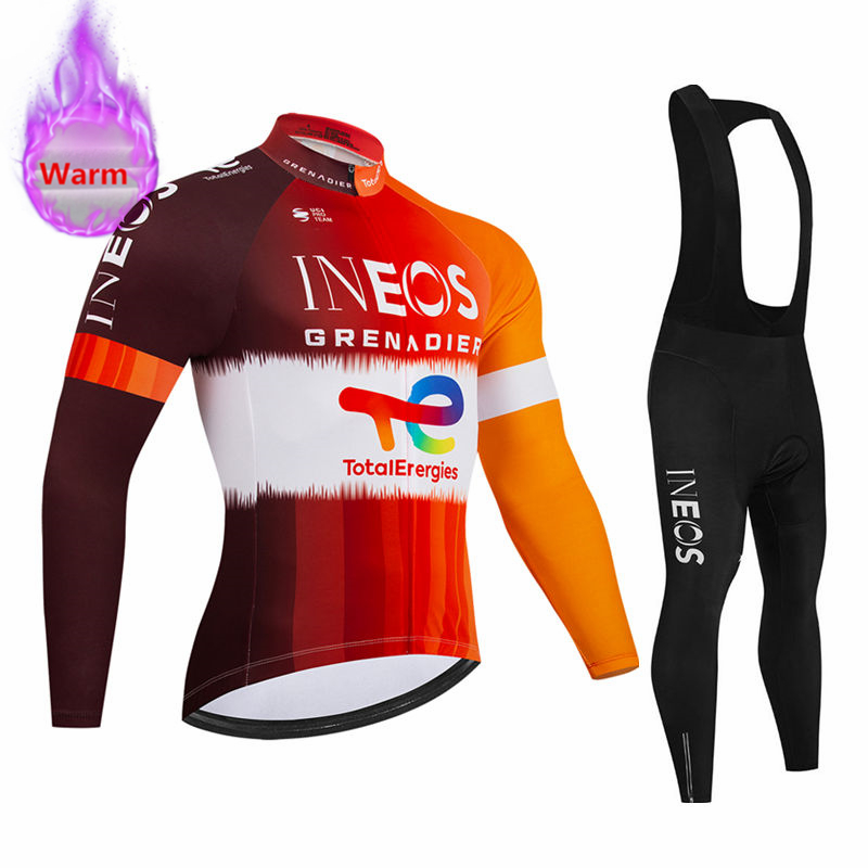 Ineos Team Winter Long Sleeve  - Mountain Biking Wallpaper recension och pris