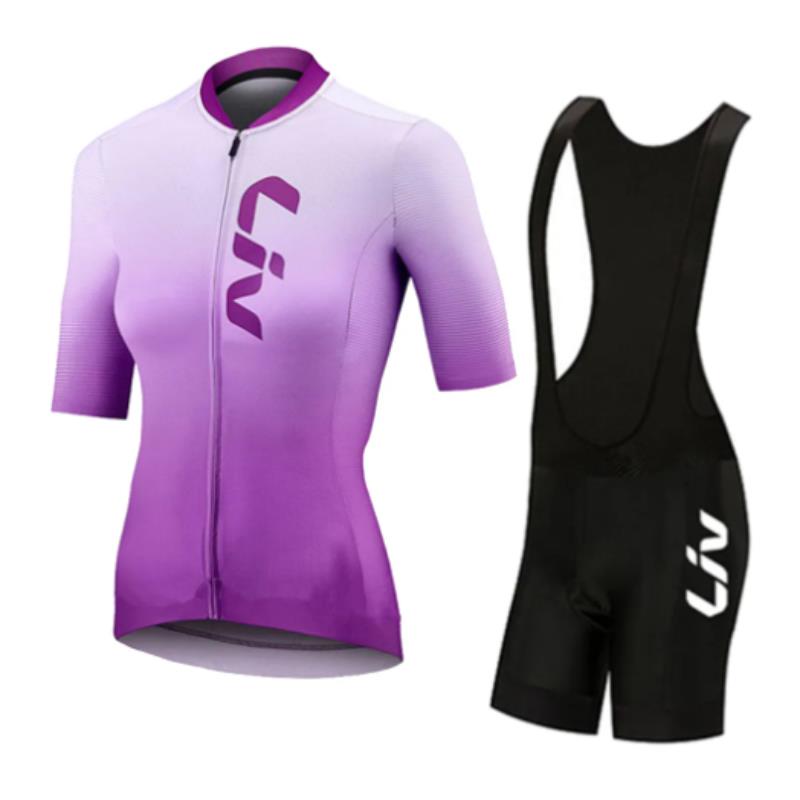 LIV Summer Cycling Jersey Bib  - Mountain Biking Wallpaper recension och pris
